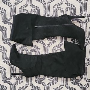 Rock & Republic Over the Knee Grasso Boots Size 6